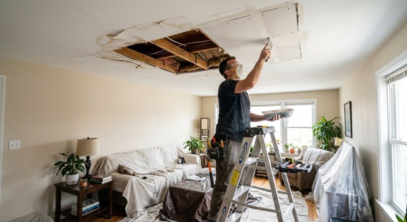 Ceiling Crack Repair in Alpharetta, GA