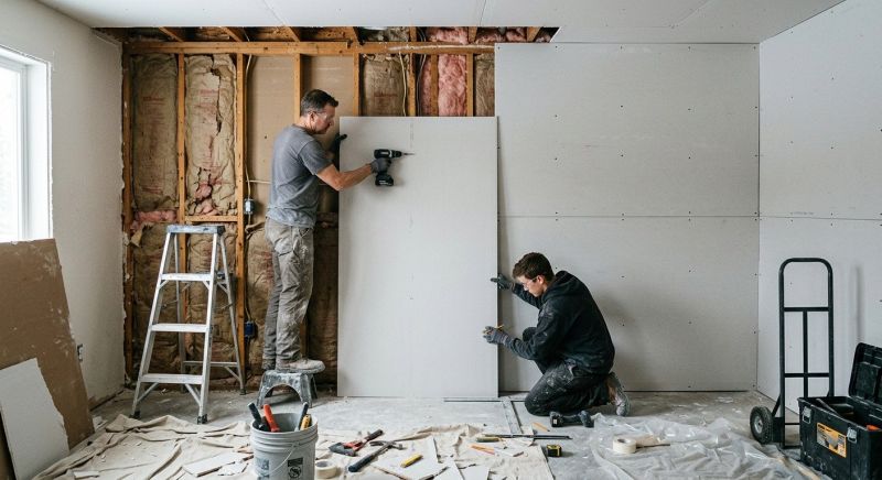 Ceiling Drywall Replacement in Denver County, CO