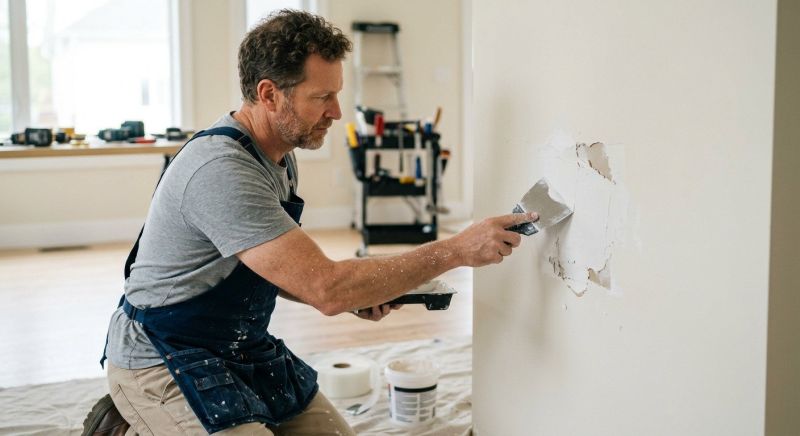 Wall Hole Repair in Alpharetta, GA