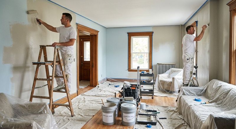 Apartment Interior Painting in Kansas City, KS