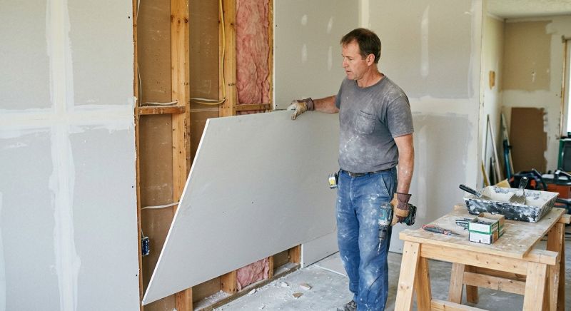 Bathroom Drywall Replacement in Olathe, KS