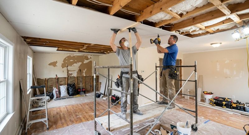 Ceiling Drywall Installation in Alpharetta, GA