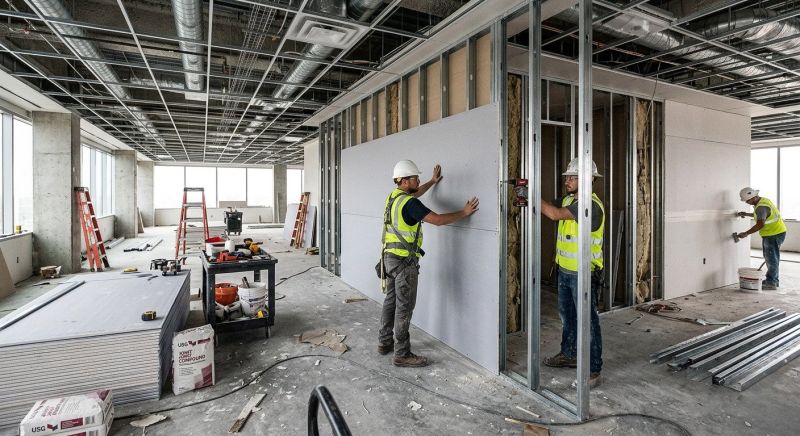Commercial Drywall Installation in Arvada, CO