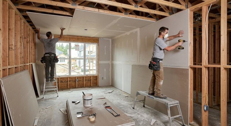 Gypsum Board Installation in Conroe, TX