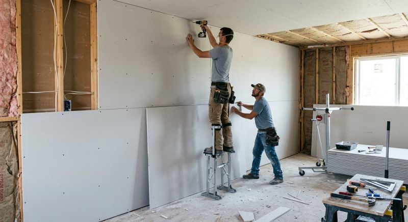 House Drywall Installation in Kansas City, KS