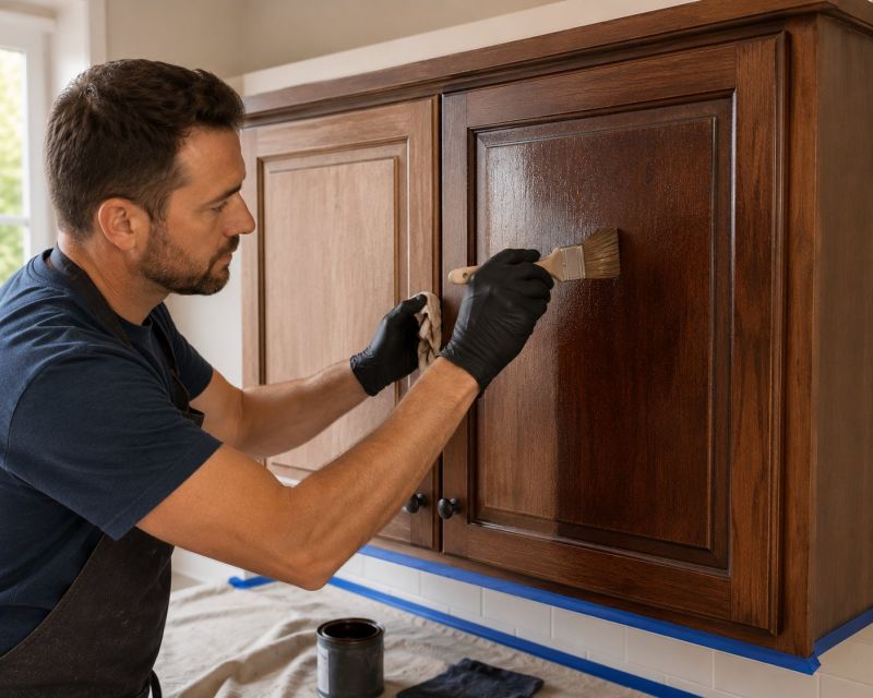 Kitchen Cabinet Refinishing in Lafayette, IN