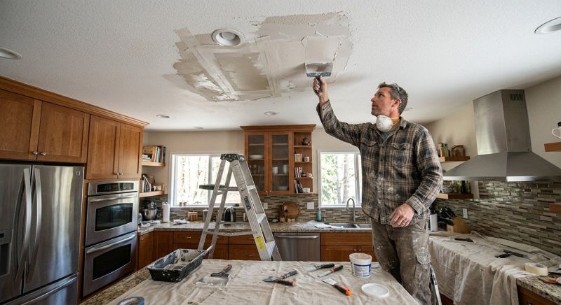 Kitchen Drywall Repair in Kansas City, KS