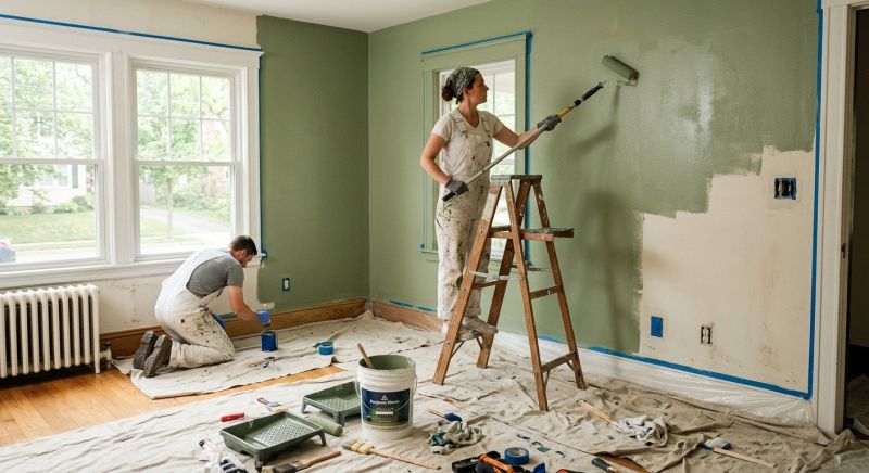 Kitchen Painting in Waco, TX