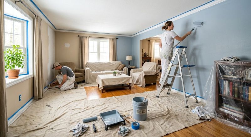 Master Bedroom Painting in Wilmington, NC