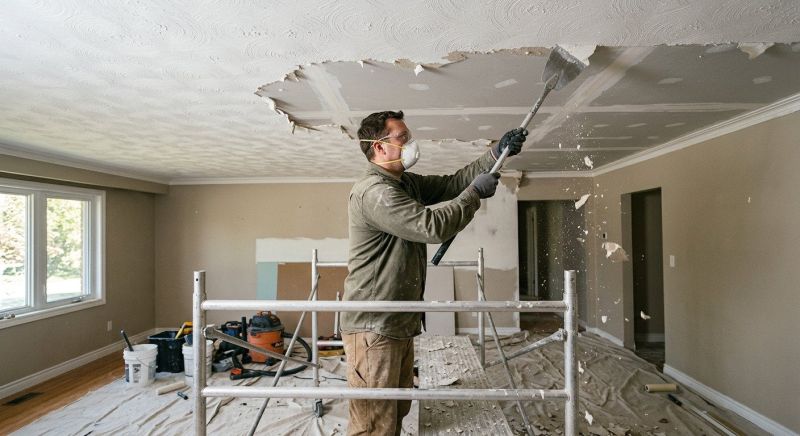 Stipple Ceiling Removal in Waco, TX