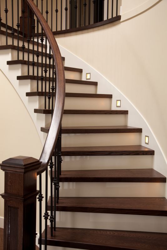 Wood Handrail Staining in Waco, TX