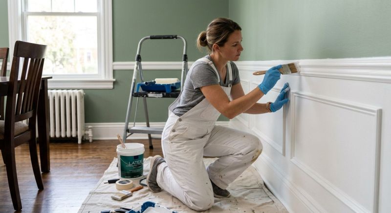 Woodwork Painting in Waco, TX